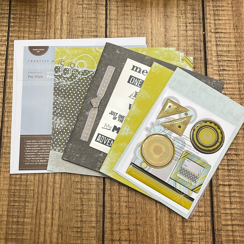 Creative Memories Paper Album For Him